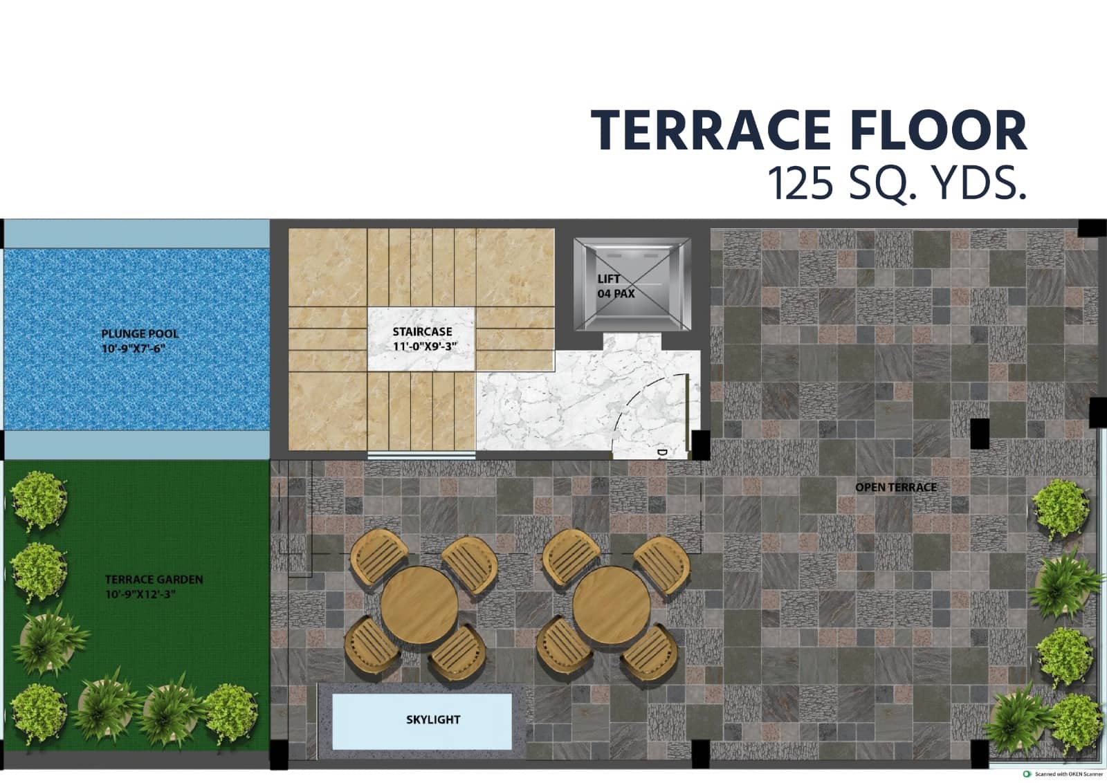 Terrace Floor